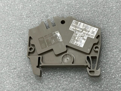 Weidmuller ZDU 2.5-2 2.5mm2 800V Terminal Block Beige New- Box of 100 Pcs